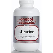 Anabol Naturals L-Leucine 1000 Gram Free Form Pure Crystalline Powder
