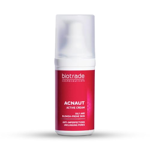 Biotrade Acne Out Active Crème, 30 ml, voor vettige en tot acne neigende huid, verwijdert comedonen, puistjes, roodheid, irritaties, matteert de huid van Biotrade