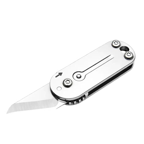 Ebksqs Mini Taschenmesser - EDC Klappmesser Schlüsselanhänger...