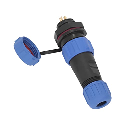 Conector de Aviación SP13 2 PIN IP68 miniatura 3