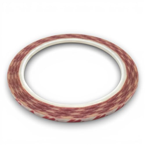3M 3mm x 10m GPT-020F Klebeband – Transparent – 0,2mm Dick – Dünnes & Hitzebeständiges doppelseitiges Montageband – Extra Stark