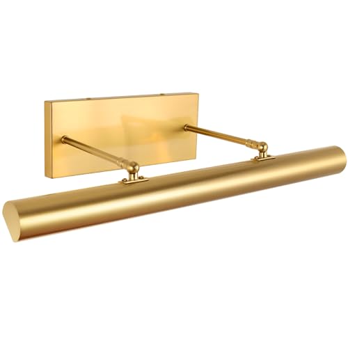 BELS Picture Lights for Wall Hardwired, 24 Inch Gold Wall Lights for Pictures,3-Light...