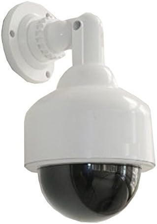 JYtrendOutdoor Dome Fake Dummy Security Camera with Inflared Led Flashing Light