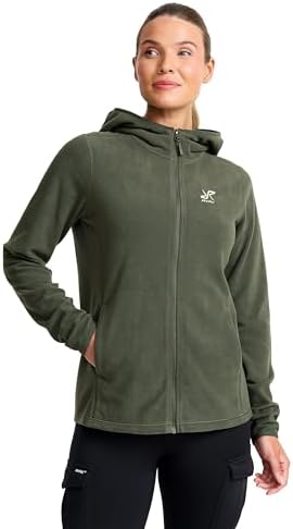 RevolutionRace Hiker Fleece Hoodie für Damen, Leichter und elastischer Fleece-Hoodie