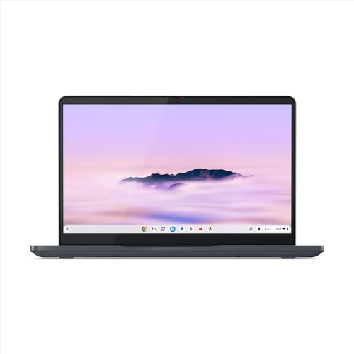 Lenovo Chromebook Plus IdeaPad Slim 3 14IAN8 avec Google AI - Ordinateur Portable 14'' Full HD (Intel Core i3-N305, RAM 8 Go, eMMC 128 Go, Intel UHD Graphics, ChromeOS) Clavier AZERTY FR - Gris