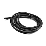 Othmro Black Line Schlauch, 8 mm Innendurchmesser, 12 mm Außendurchmesser, 1000 mm Länge, unzerbrechlich, rund, NBR Schmieröl, Wasserschlauch, 5 Stück