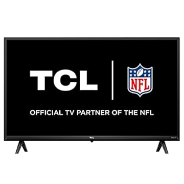 TCL 32 polegadas Classe 3-Series HD 720p LED Smart Roku TV - 32S355, preto