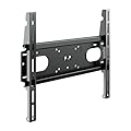 Meliconi Slimstyle Plus Extra 400F, Supporto TV Parete 32" a 88" VESA 200-300-400, Portata Max 60 Kg, Adatto Anche a Pareti in Cartongesso, con Sistema Fast Block, Made in Italy