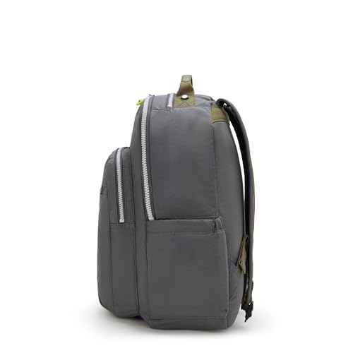 Image of Kipling Women's Seoul 15 inch Laptop Backpack, Durable, Roomy with Padded Shoulder Straps, Built-In Protective Sleeve