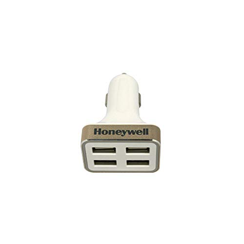 Image of Honeywell Micro CLA 6.8 Amp Car Charger with 4 USB Output, Fast Charging 4 USB Ports, Compatible with iPhones, Smartphones, Tablets, Smartwatches, Power Banks, Dashcams - Black