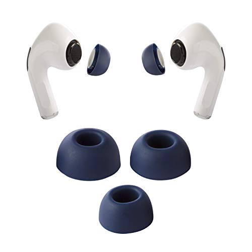 Xcessor (M 3 works(6 Pcs) Medium Size Replacement Silicone Earbuds Earbuds for Airpods Pro Dark Blue - Image 4