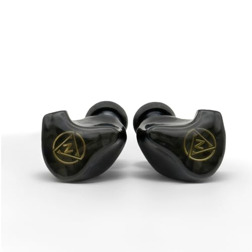 Image of 14-Driver Professional in-Ear Monitors - Hi-Res Audiophile & Competitive Gaming Earphones - 4 Knowles BAs + 3 Dynamic Drivers - Precision Imaging, Vocal Clarity, Detachable Cable, Black (4.4 mm /mmcx)