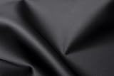 IPEA Kunstleder Schwarz für Dekor und Beschichtung 140 x 50 cm - Made in Italy - Kunstleder für Sofas, Stühle, Kleidung, Accessoires - Polsterstoff Bezugsstoff Lederoptik - Halben Meter