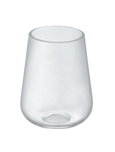 Image of Aspen Creative 23655-60-3,Clear Wine Cup Glass Shade For Lighting Fixture.Size:4-3 /4 inchD x 6-1 /8 inchH,Center Hole:43mm. Set of 3.