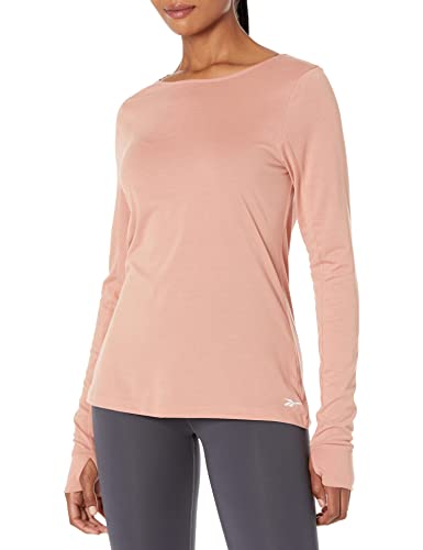 Image of Reebok Women's Workout Ready Supremium Long Sleeve Regular Fit Shirt