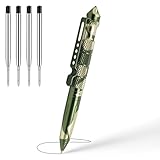 Origin-Joy Camouflage Tactical Pen Self Defense, Military EDC Tactical Enforcement Gear, Personal Survival Cool Metal Pen Gifts for Men, Police and Army (AL01, 1 PCS)