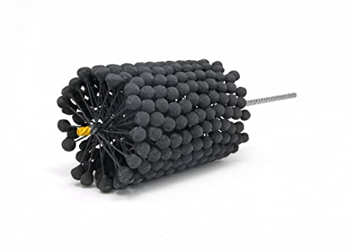 Image of Brush Research GBD334400BC FLEX-HONE, 3-3 /4 inch (95mm) Diameter, 400 Grit, Boron Carbide, for Medium to High Carbon Steels and Heat-Treated Steels to 50 Rc
