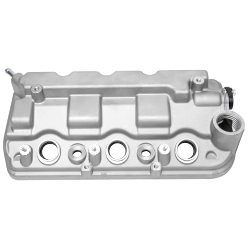 Image of Aluminum Front Engine Valve Cover Replacement by AA Ignition - Compatible with Acura, Honda - RDX, TL, Accord, Crosstour, Odyssey, Pilot, Ridgeline 3.5L -Replaces 12310-R70-A00, 12310-R70-A10, 264-491