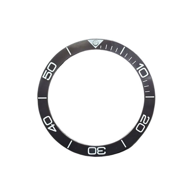 1 szt. 38 mm × 30,7 zakrzywiony ceramiczny pierścień wkładki do ramki zegarka SUB GMT SKX007 SKX009, koperta NH35 NH36, mechanizm męski, części zamienne