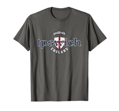 Ipswich Suffolk England English Flag T-Shirt