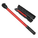 Drehmomentschlüssel Digital | 72 Zähne Elektronischer Drehmomentschlüssel | Multiplikator, Klick für Kfz-Reparatur, Geräteinbau