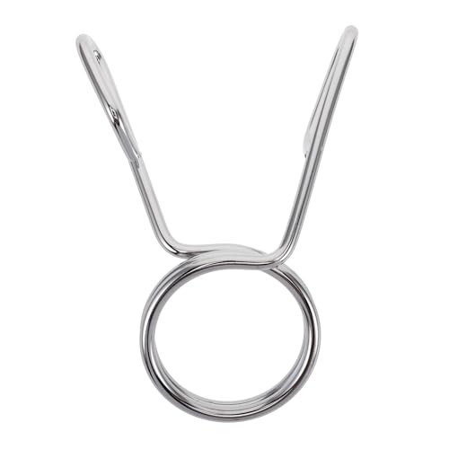 ifundom Barbell Clip Collars Secure Spring Clamps for Weightlifting Powerlifting Portable Space Saving Design Ergonomic Grip for Efficient Workouts Compatible with Standard Bars