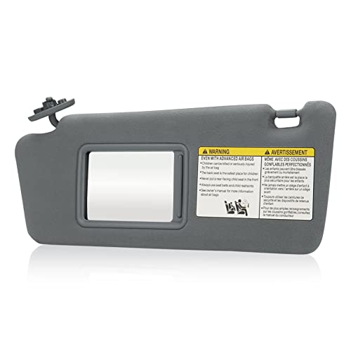 Pare-soleil gauche pour Toyota Tacoma 2005-2012 gris conducteur remplace 74320-04181-E1