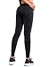 Laisa Sports Women's Compression Thigh Slimming Butt Lift Leggings Hip Push Up Yoga Pants (US Small=Asia L, Black)