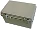 BUD Industries NBF-32124 Plastic Indoor NEMA Economy Box 13.78" L x 9.84" W x 7.08" H, Gray