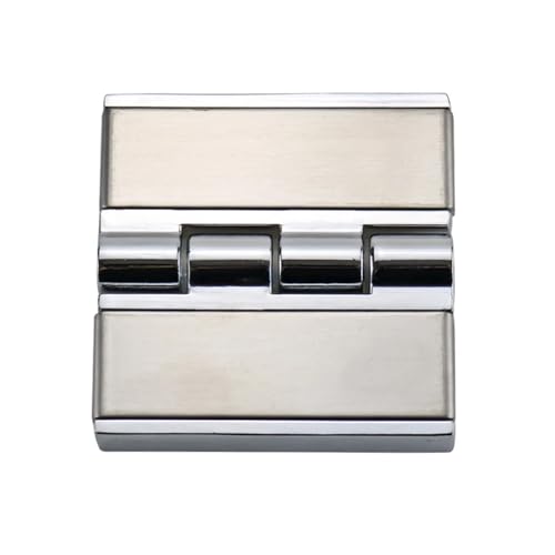 Charnière en alliage de zinc carrée et robuste pour boîtier de distribution électrique - 5
