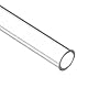 QUARKZMAN 2 Stück Klarer Röhrenschlauch 11mm ID x 15mm OD 1Ft(305mm) Runder Kunststoff-Polycarbonat-Schlauch
