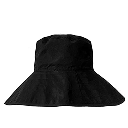 Chapeau de pêcheur mince en coton double face avec grand brim pour la protection solaire