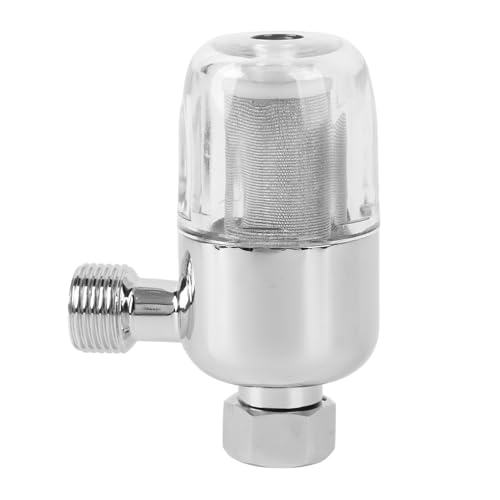 PP G1/2 Household Pre Filter, Micron Reusable Water Softening Filter, Sediment Filtering System for Home, Bathing Experience with No Cartridge Replacement Design, Shower Water