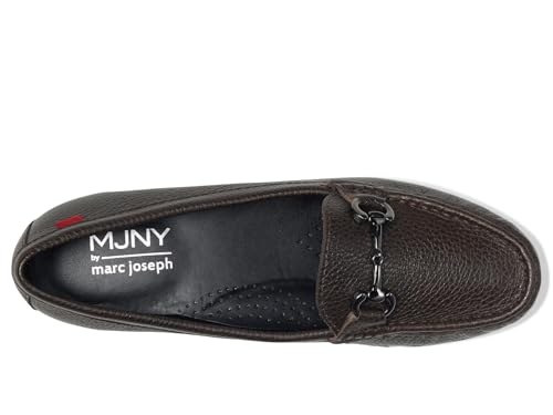 Image of Women's Genuine Leather Slip on Buckle Loafer