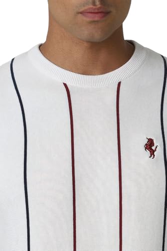 Image of Van Heusen Men's Luxury Sports Regular Fit Full Sleeve Crew Neck Sweater | Sophisticated Flair | Super Premium Fabric