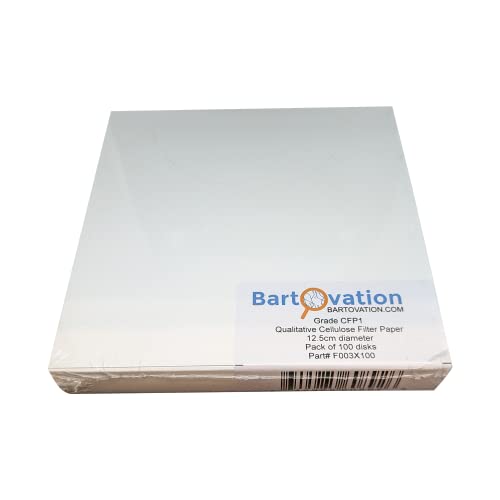 Image of Botanical Qualitative Extraction Cellulose Medium Phase 2 Filter Paper 12.5 cm [100 Discs]