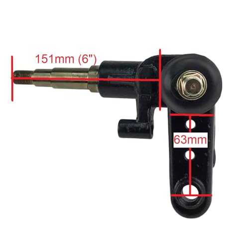 Left Heavy Duty Spindle for Kandi 150cc 200cc 250cc Go Karts Dune Buggies GKA-150 L5C0150GKA2011217
