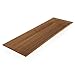com-four® Plateau de Service en Bois - Plateau décoratif élégant en Aspect Noyer - Plateau en Bois Moderne - adapté à Un Usage Quotidien et à Une Superbe décoration (1 pièce - Marron - 60x20cm)