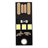 Luz USB súper brillante de 3 LED para lectura en laptop y en exteriores;