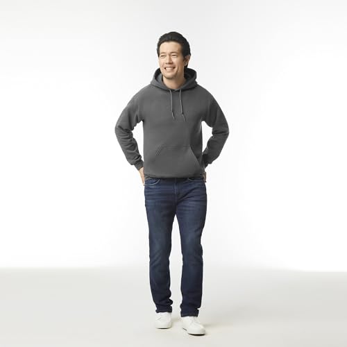Image of Gildan Adult Fleece Hoodie Sweatshirt, Style G18500, Multipack