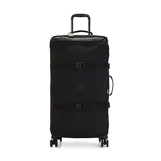 Kipling SPONTANEOUS L Equipaje de mano, 78 cm, 101 litros, Negro (Black Noir)