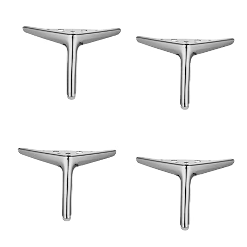 RSBRYSYBJ 4 Stück Möbelfüße,Dreieck Möbelfüsse,Metall...