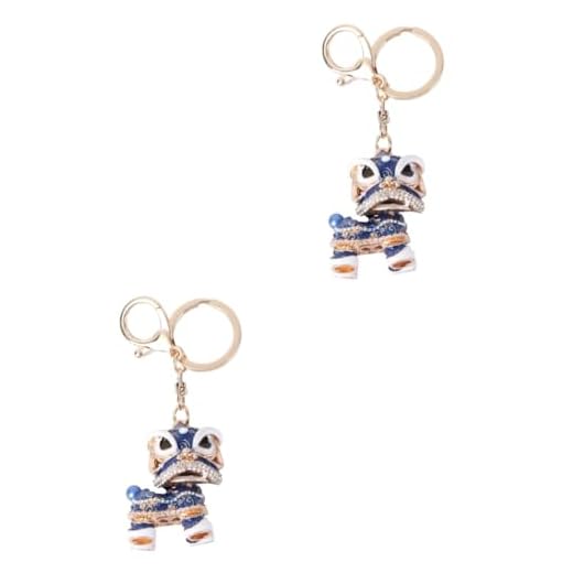 Holibanna 2 Peças Chinês De Telefone Celular Leão Lembrança Presente Bolsa Bolsa Charme Tradicional Leão Dança Chinesa Leão Carteira De