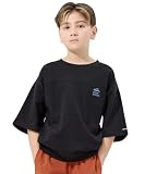 [クリフメイヤー] スウェット 軽テック 5分袖 速乾 軽量 キッズ ジュニア 子供服 男女兼用 130 ブラック