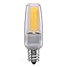 Satco S11211, 4 Watt, 5000K, Clear, Candelabra Base, 120-130 Volt, LED Bulb
