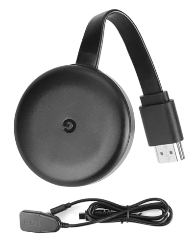 Dongle Display Wireless WiFi, HDMI 4K 1080P Adattatore, chromecast per TV, Streaming TV Stick Supporto DLNA, AirMirror, Airplay, Miracast per iOS 8+, Android 5.0+, Mac, Windows 7+