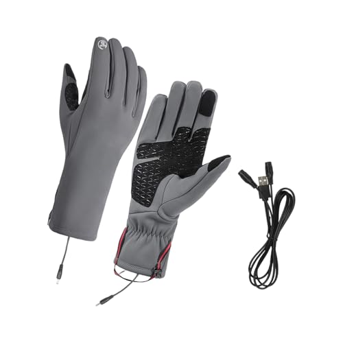 Guantes térmicos USB unisex para combatir el frío extremo en ciclismo y esquí exterior
