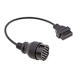 ✅ PRATIQUE : Ce câble permet de connecter rapidement et facilement votre appareil de diagnostic OBD2 actuel à votre connecteur de diagnostic 19 broches, pour diagnostiquer les sources d’erreur ou effectuer du chiptuning. Veuillez noter que vous ne pouvez pas connecter ce câble adaptateur directement à votre ordinateur portable ou PC. Ce câble est destiné à être connecté à un appareil de diagnostic ou à un appareil équivalent.