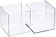 walther design Fotowürfel 8,5 x 8,5 cm aus Kunstglas Doppelpack, Fotowürfel MW100AD