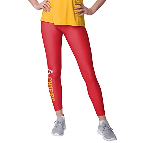Leggings Kansas City Chiefs NFL femme taille haute anti transparence